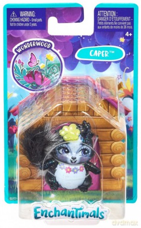 Enchantimals ulubieńcy Brokatowy Skunks [FIGURKA]