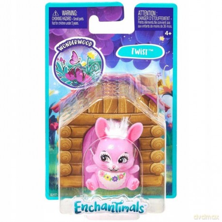 Enchantimals ulubieńcy Brokatowy Zając [FIGURKA]