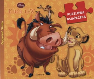 Król Lew Puzzlowa Książeczka (twarda) [KSIĄŻKA]