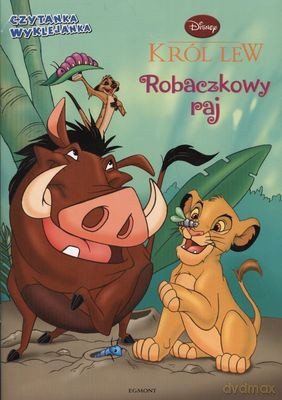 Król Lew Robaczkowy Raj Czytanka Wklejanka [KSIĄŻKA]