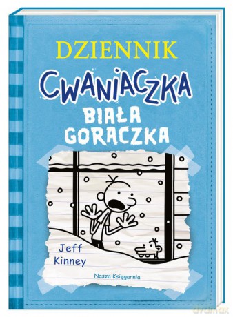 Dziennik cwaniaczka Biała gorączka - Jeff Kinney [KSIĄŻKA]
