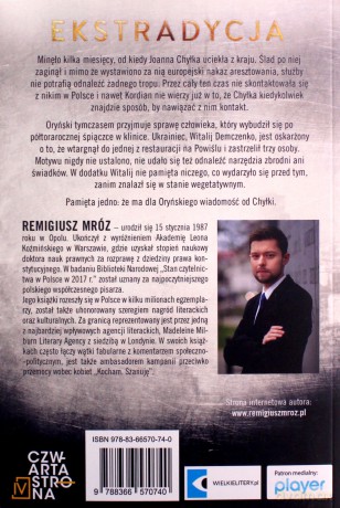 Ekstradycja - Remigiusz Mróz [KSIĄŻKA]