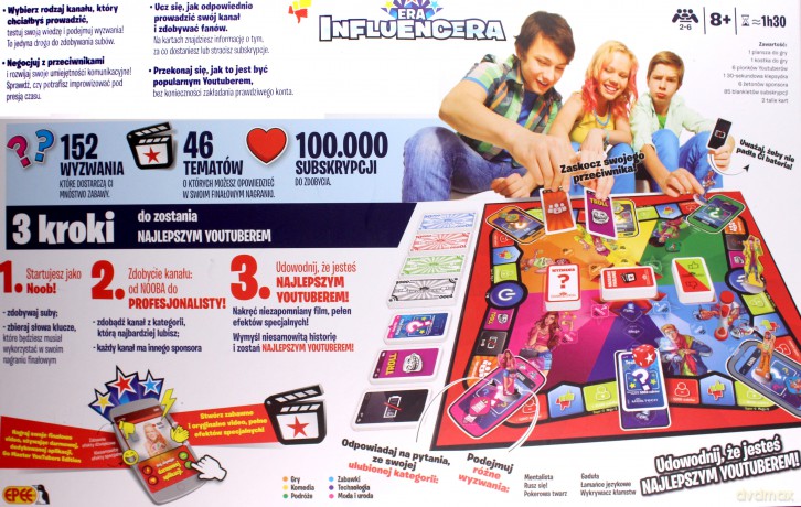 Era Influencera [GRA PLANSZOWA]