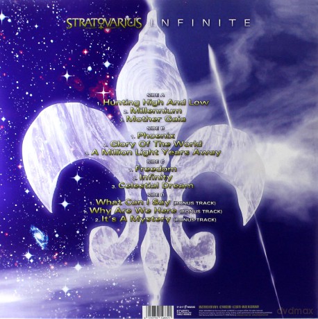 Stratovarius: Infinite (Blue Purple) (RSD) [2xWinyl]