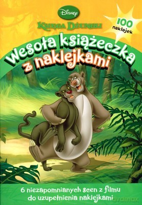 Księga Dżungli Wesoła Książeczka z Naklejkami [KSIĄŻKA]
