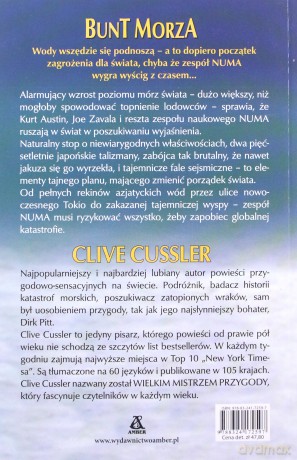 Bunt morza - Clive Cussler, Graham Brown [KSIĄŻKA]