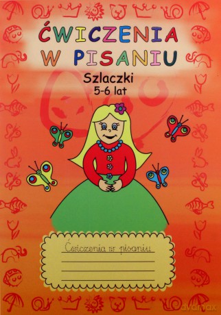 Ćwiczenia w pisaniu Szlaczki 5-6 lat - Beata Guzowska [KSIĄŻKA]