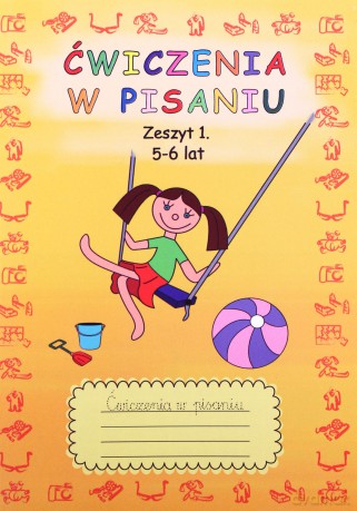 Ćwiczenia w pisaniu Zeszyt 1 5-6 lat - Beata Guzowska [KSIĄŻKA]