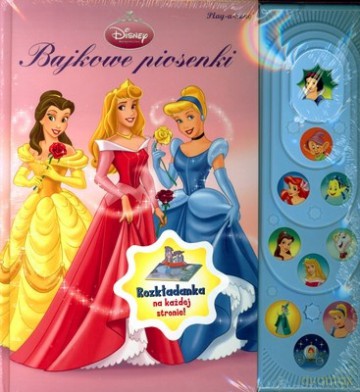 Księżniczka Bajkowe Piosenki (twarda) [KSIĄŻKA]