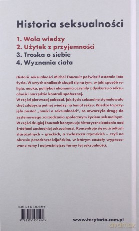Historia seksualności (Tom 1-2) - Michel Foucault [KSIĄŻKA]