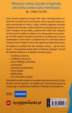 Modlitwy dla młodzieży z Carlo Acutisem - Robert Kowalewski [KSIĄŻKA]
