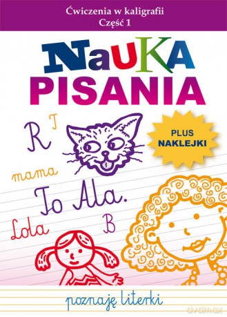 Nauka pisania Ćwiczenia w kaligrafii Część 1 - Beata Guzowska [KSIĄŻKA]