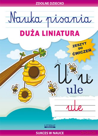 Nauka pisania Duża liniatura - Beata Guzowska [KSIĄŻKA]