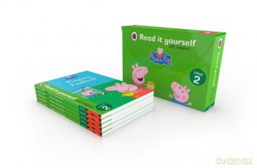 Peppa Pig: Read it yourself with Ladybird Tuck Box Set - Level 2 [KSIĄŻKA]