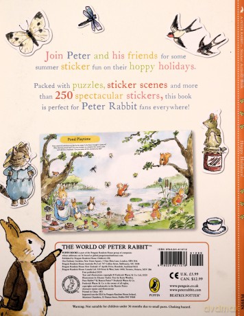 Peter Rabbit Hoppy Holidays! Sticker Activity Book [KSIĄŻKA]