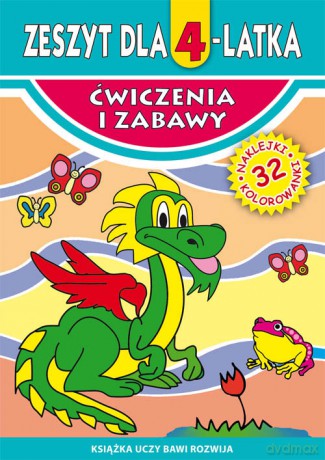 Zeszyt dla 4-latka - Małgorzata Korczyńska [KSIĄŻKA]