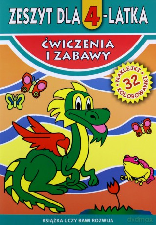 Zeszyt dla 4-latka - Małgorzata Korczyńska [KSIĄŻKA]