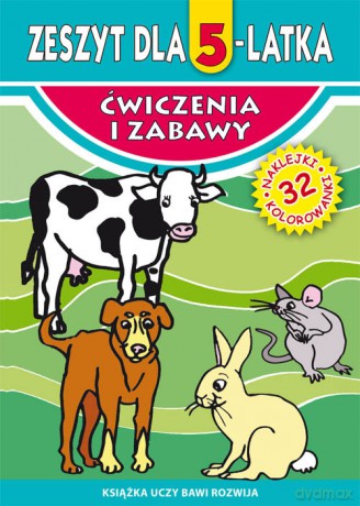 Zeszyt dla 5-latka - Małgorzata Korczyńska [KSIĄŻKA]