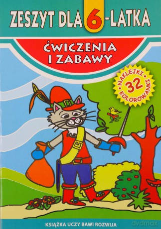 Zeszyt dla 6-latka - Małgorzata Korczyńska [KSIĄŻKA]