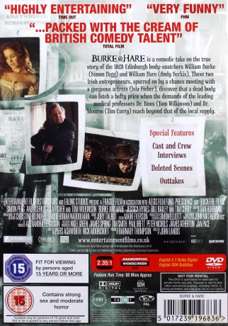 Burke And Hare (Burke i Hare) [DVD]