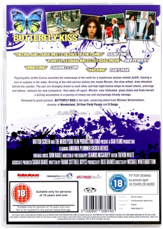Butterfly Kiss (Pocałunek motyla) [DVD]
