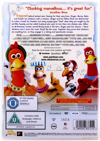 Chicken Run (Uciekające kurczaki) [DVD]