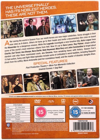 DC's Legends of Tomorrow: Season 5 [DVD]