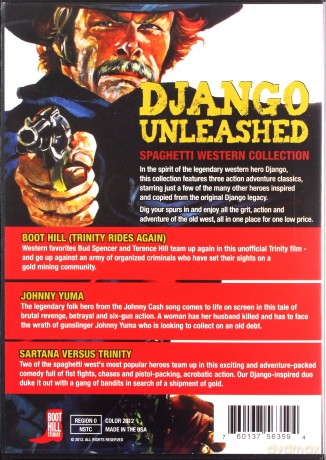 Django Unleashed: Western Movie Collection [3DVD]