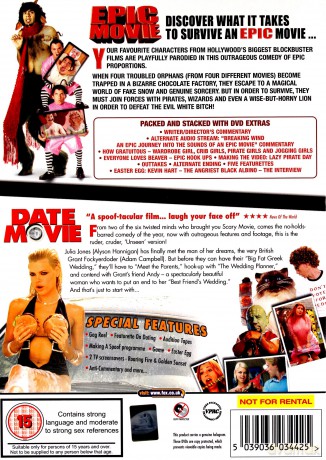 Epic Movie / Date Movie (Wielkie kino / Komedia romantyczna) [2DVD]