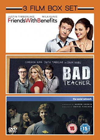 Friends With Benefits / Bad Teacher / The Social Network [3DVD]
