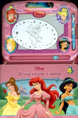 Księżniczki Rysuj Razem z Nami (twarda) [KSIĄŻKA]