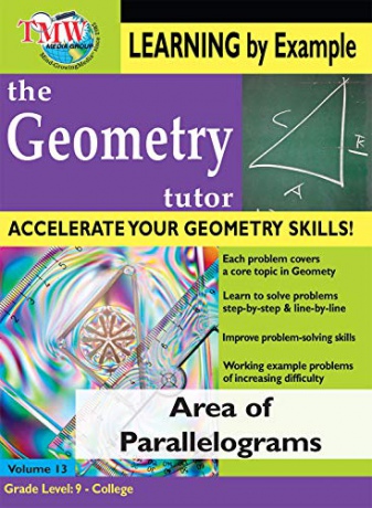 Geometry Tutor: Area of Parallelograms [DVD]