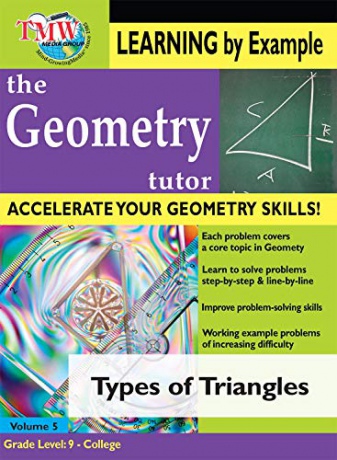 Geometry Tutor: Types of Triangles [DVD]
