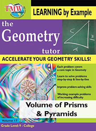 Geometry Tutor: Volume of Prisms and Pyramids [DVD]