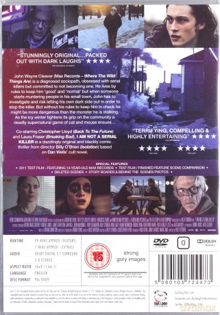 I Am Not a Serial Killer [DVD]