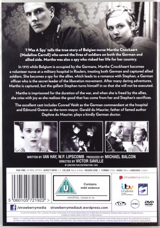 I Was A Spy [DVD]