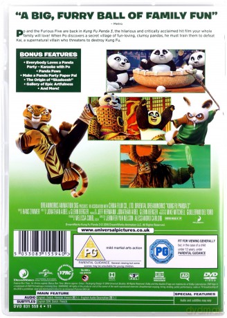 Kung Fu Panda 3 [DVD]