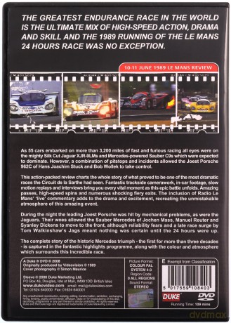 Le Mans: 1989 Review [DVD]