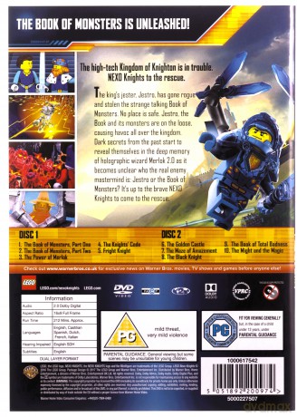 LEGO Nexo Knights: Season 1 [2DVD]