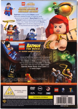 LEGO: Justice League Vs Bizarro League/Batman (LEGO: Liga Sprawiedliwości kontra Liga Bizarro) [2DVD]