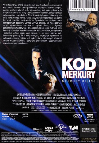 Kod Merkury [DVD]