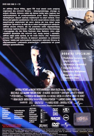 Kod Merkury [DVD]