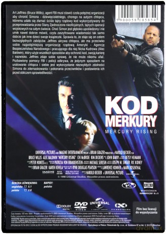 Kod Merkury [DVD]
