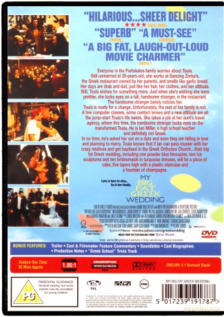 My Big Fat Greek Wedding (Moje wielkie greckie wesele) [DVD]