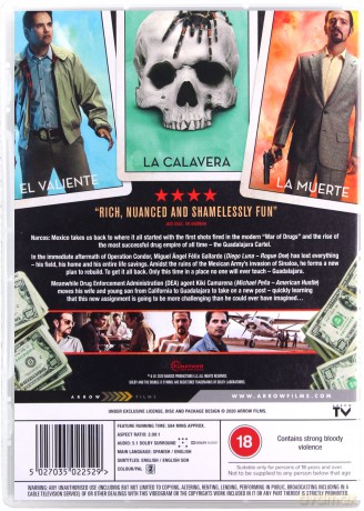 Narcos: Mexico - Season 1 (Narcos: Meksyk - Sezon 1) [3DVD]