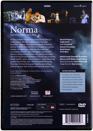 Vincenzo Bellini: Norma: De Nederlandse Opera [2DVD]
