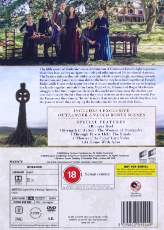 Outlander: Season 5 [4DVD]