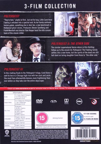 Poltergeist 1-3 (Duch 1-3) [DVD]