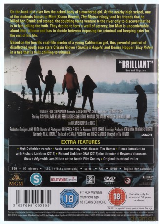 River's Edge (W zakolu rzeki) [DVD]