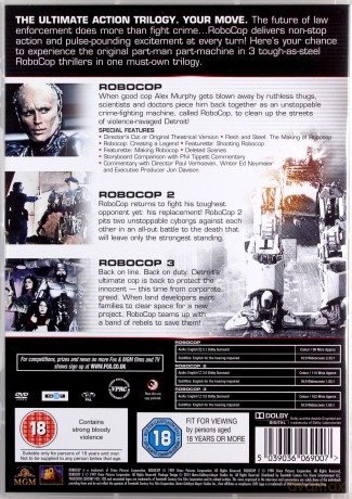 RoboCop 1-3 [3DVD]